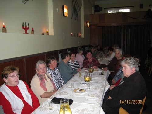 Beseda s důchodci - 14.12.2008